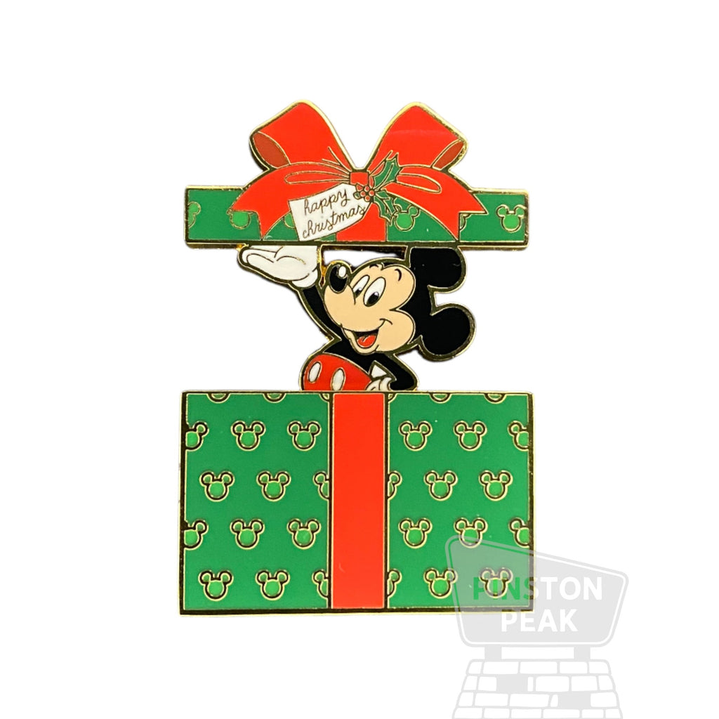 Disney Loungefly Mickey Mouse – Present Sliding Christmas Pin