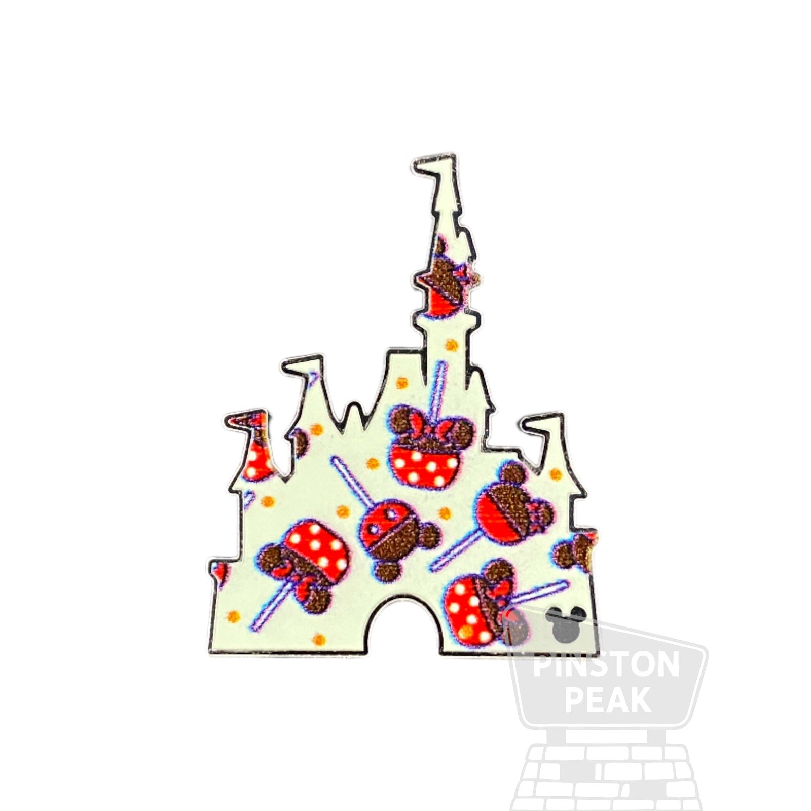 Disney WDW Hidden Mickey 2025 Wave A Mystery Pin – Castles Candy Apple