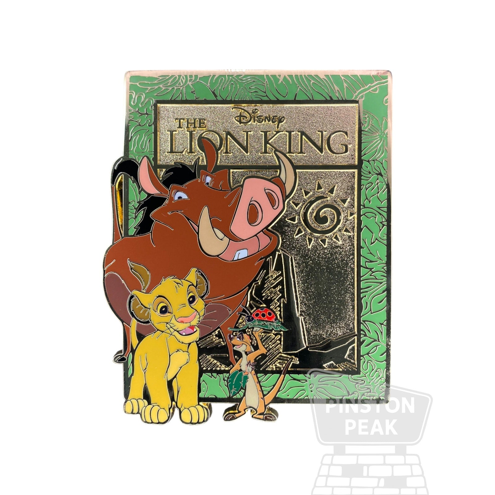 Pink A La Mode Lion King Codex Jumbo Pin – Simba Timon Pumbaa LE 300
