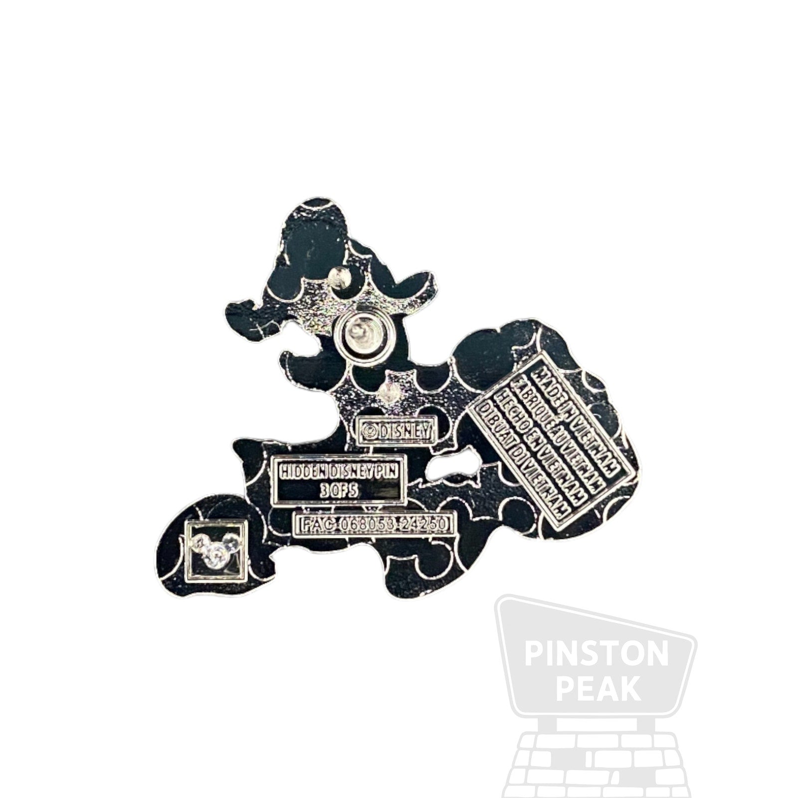 Disney WDW Hidden Mickey 2025 Wave A Mystery Pin – Donald Duck Easter
