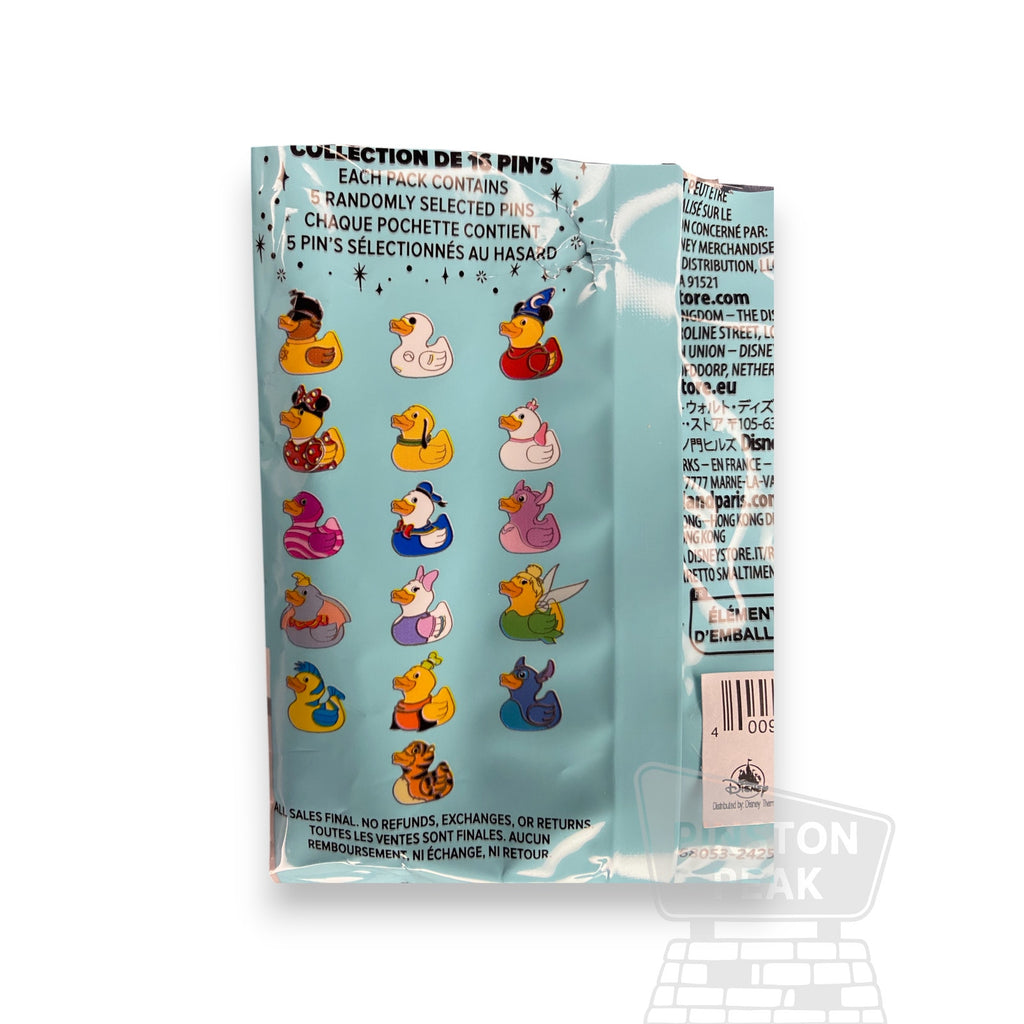 Disney Parks Ducks of Disney Mystery 5-Pin Blind Pouch Unopened