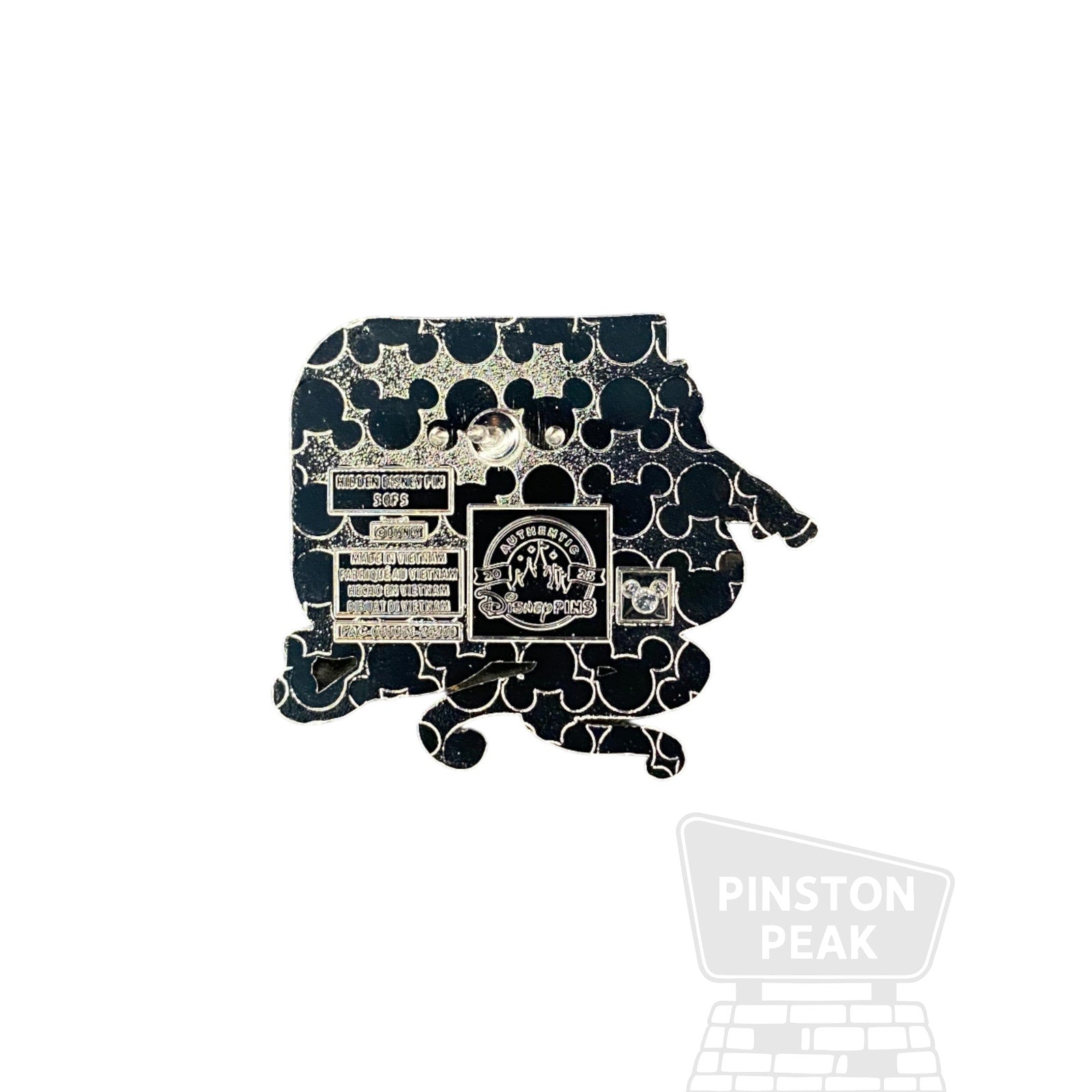 Disney Parks WDW Hidden Mickey 2025 Wave A Mystery Pin – Ursula D Letter