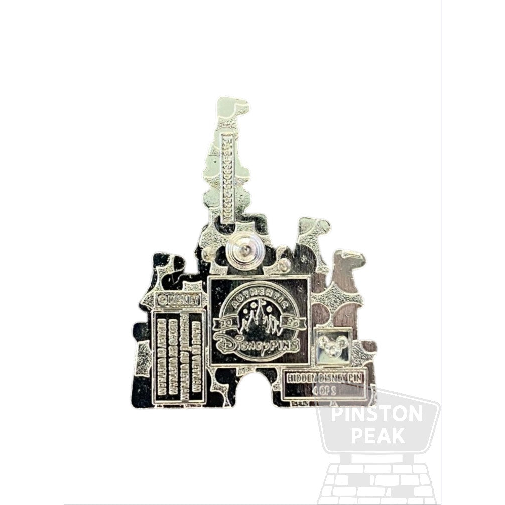 Disney Parks WDW Hidden Mickey 2026 Wave A Mystery Pin - Grand Floridian Castle