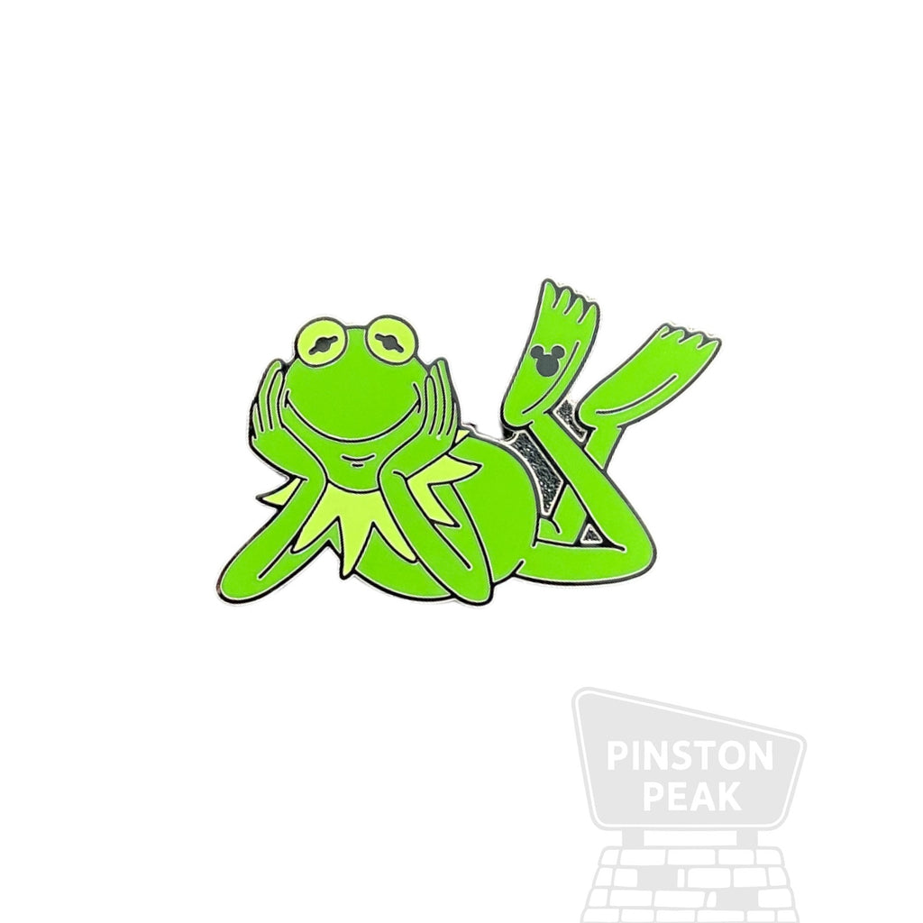 Disney WDW Hidden Mickey 2025 Wave B Mystery Pin Kermit Frog Green Color Story