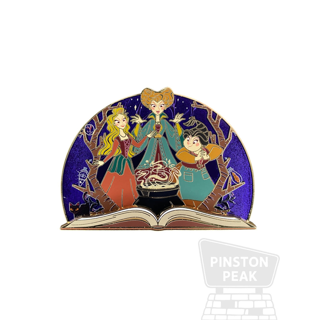 Pink A La Mode Hocus Pocus LE 300 Pin – Sanderson Sisters Storybook