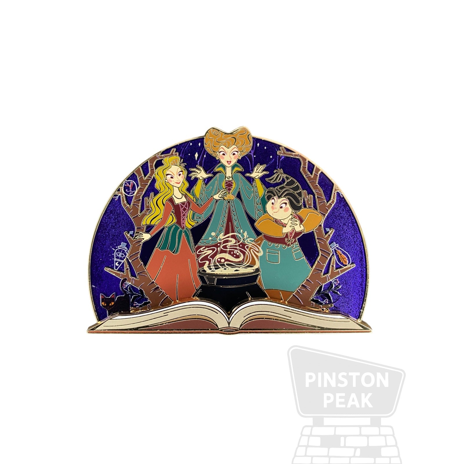 Pink A La Mode Hocus Pocus LE 300 Pin – Sanderson Sisters Storybook