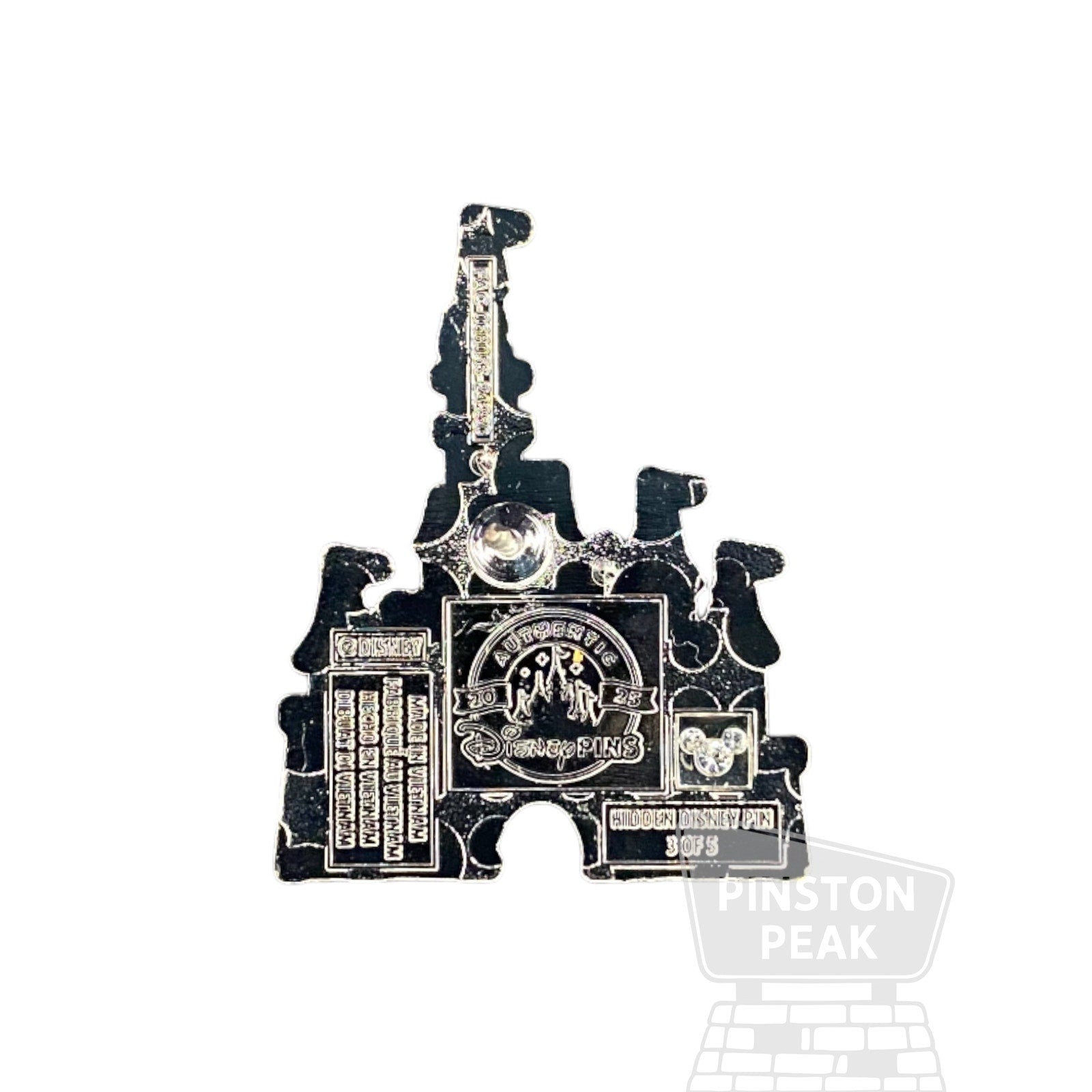 Disney WDW Hidden Mickey 2025 Wave A Mystery Pin – Castles Candy Apple