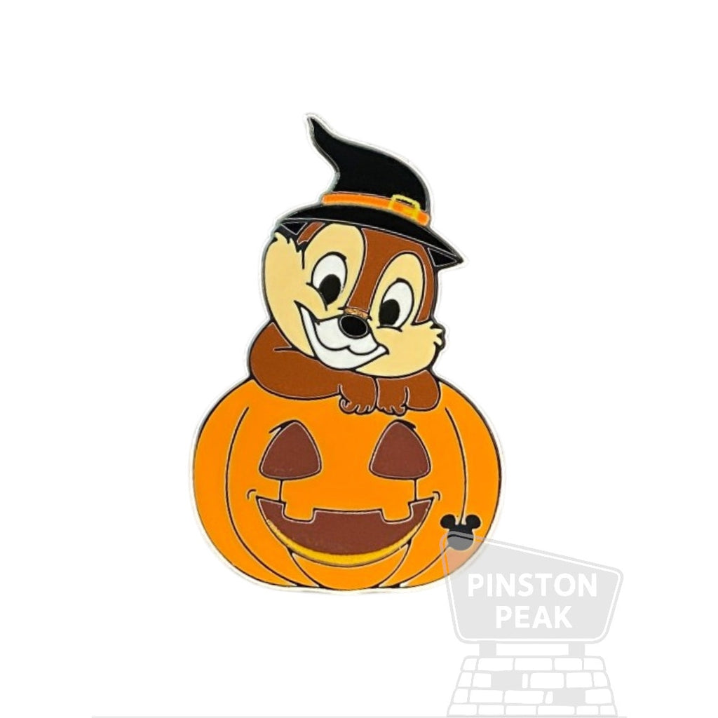 Disney Parks WDW Hidden Mickey 2026 Wave A Chip Holiday Pin – Chip Halloween