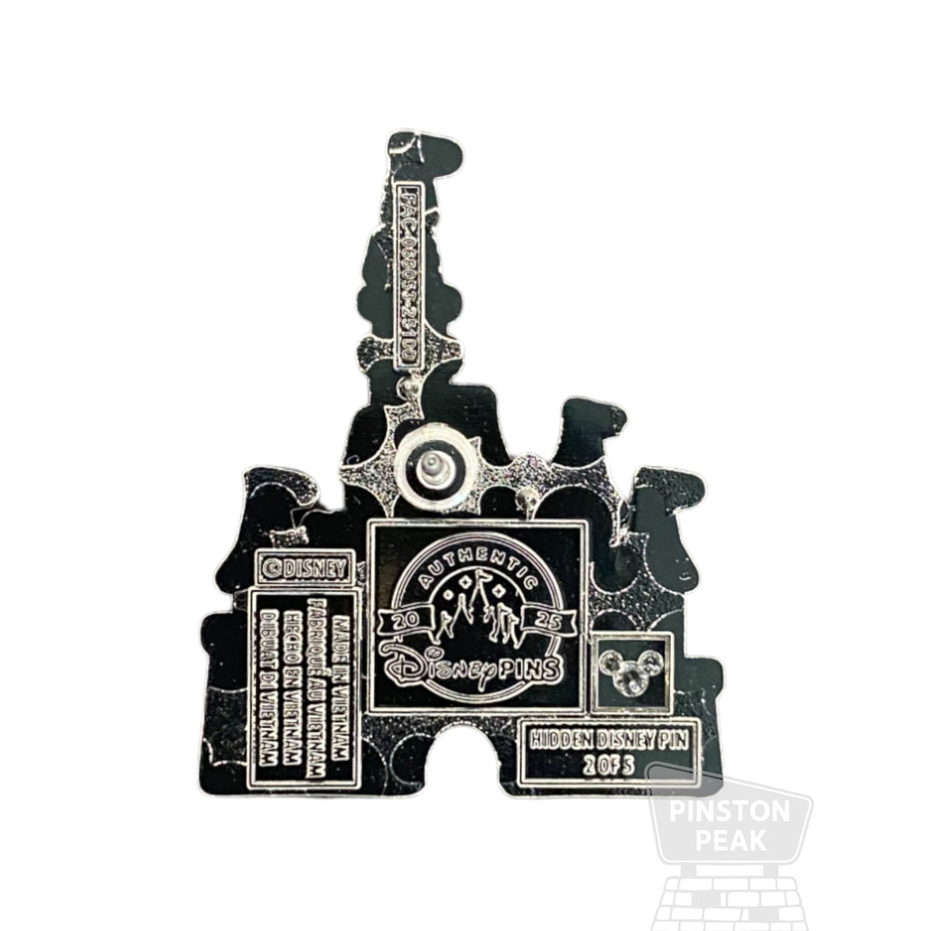 Disney Parks Hidden Disney 2025 Wave B Pin – Geometric Castles