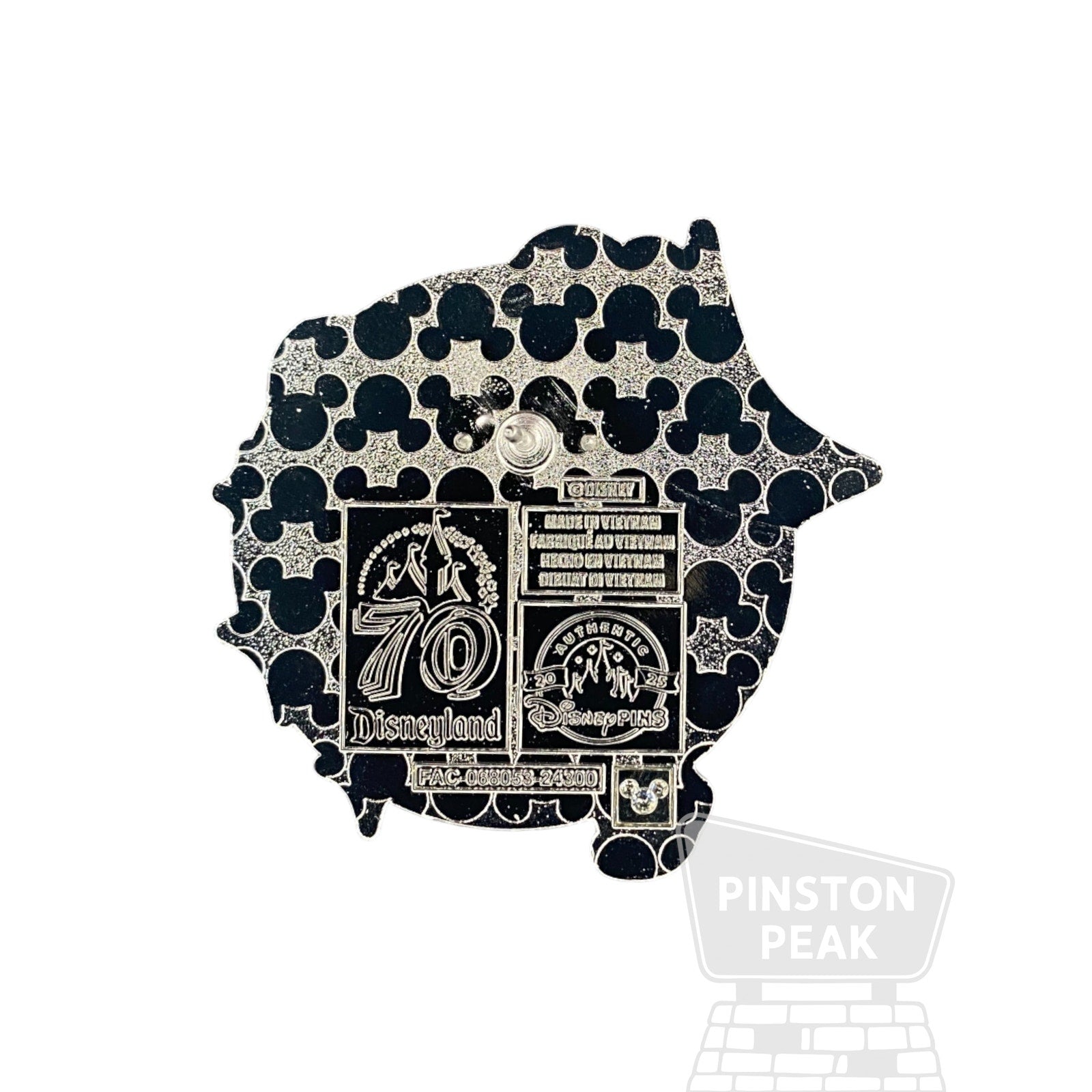 Disney Parks Disneyland 70th Pin – Minnie Mouse Diamond Star Celebration