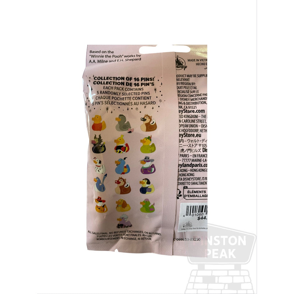 Disney Parks Ducks of Disney Series 2Mystery 5-Pin Blind Pouch Unopened