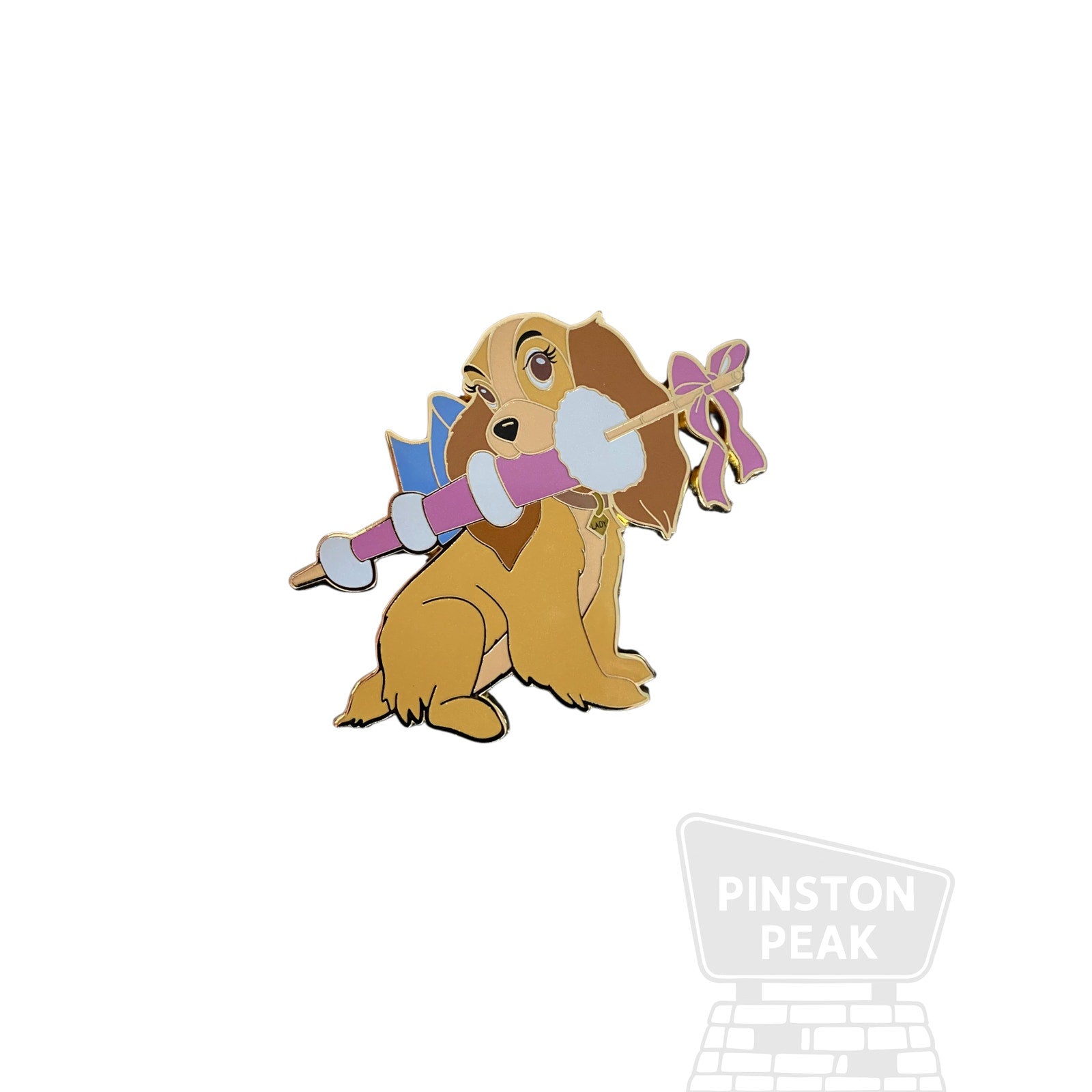 Disney Pink a la Mode Lady and the Tramp LE 200 Pin – Lady with Umbrella