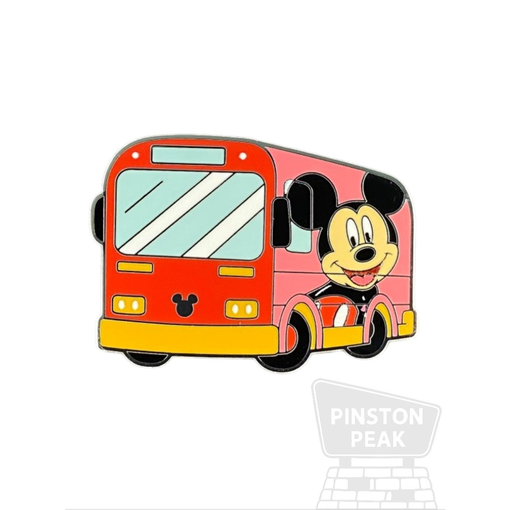 Disney Parks WDW Hidden Mickey 2026 Wave A Mystery Pin - Mickey Mouse Bus
