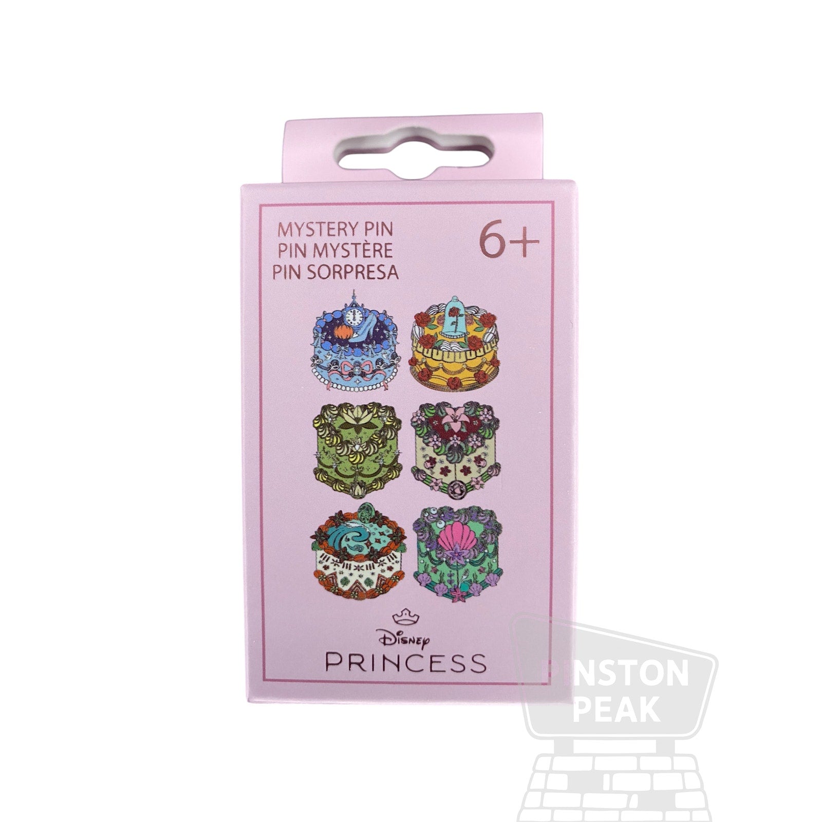 Disney Loungefly Princess Pin – Vintage Cake Mystery Unopened Blind Box