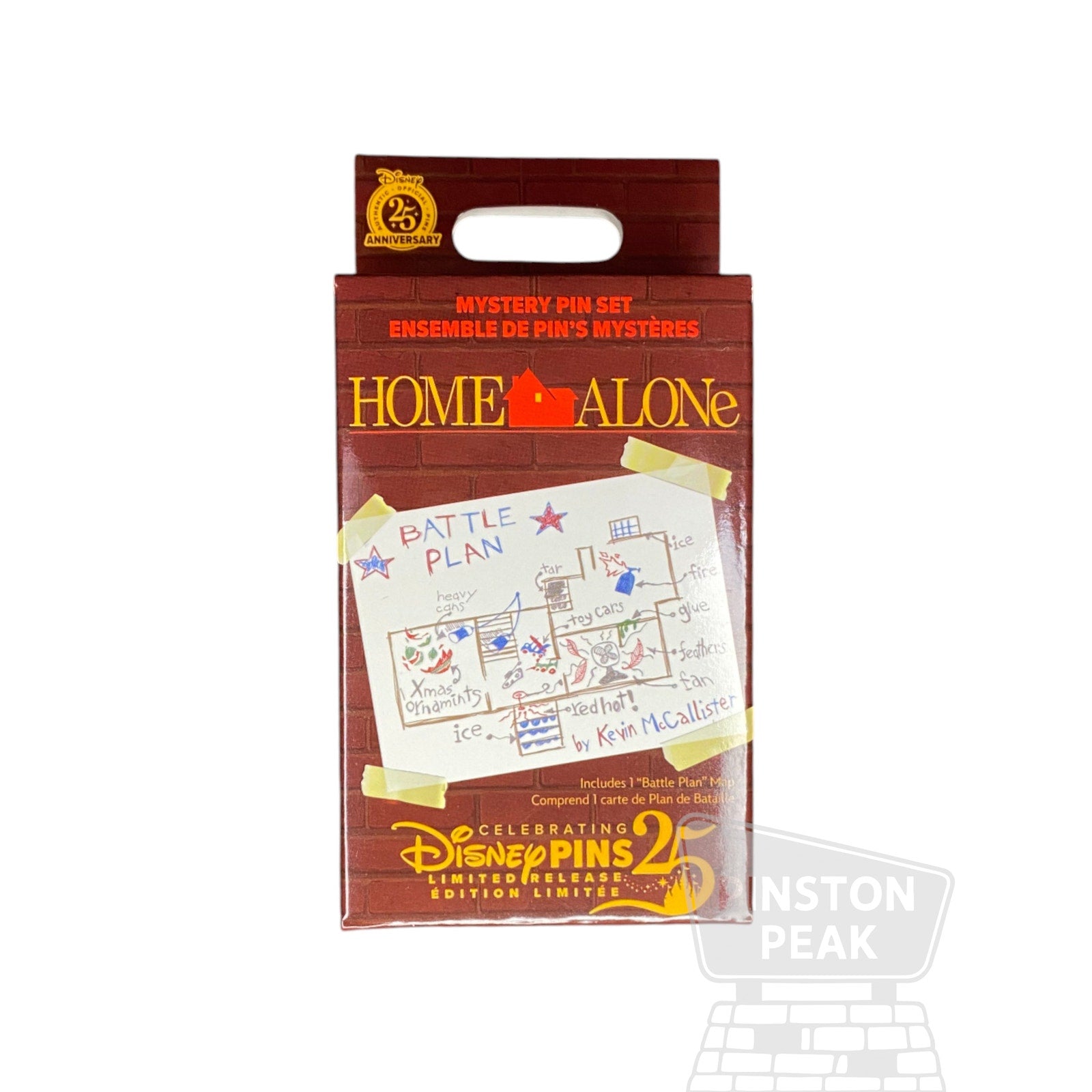 Disney Parks Home Alone Pin – Battle Plan Mystery Collection Unopened Box