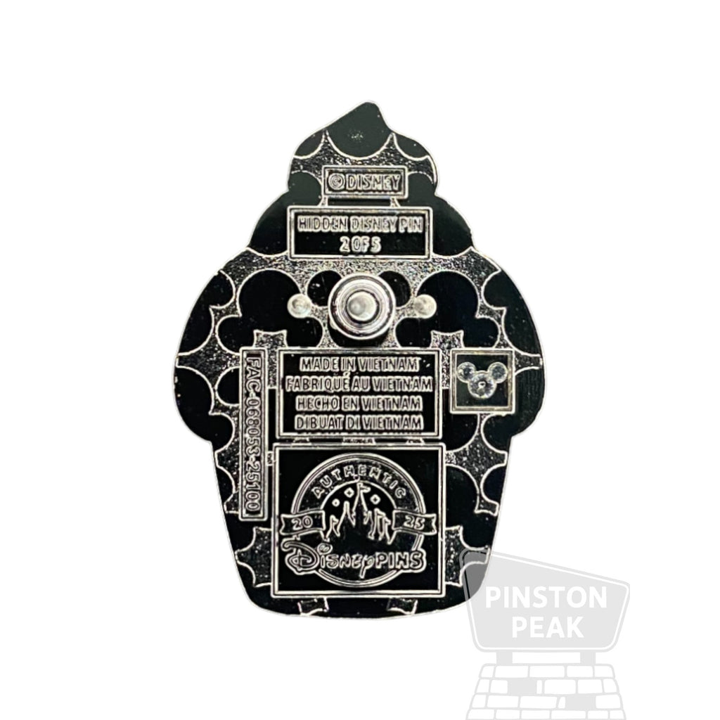 Disney Parks Hidden Disney 2025 Wave B Pin – Donald Duck Cupcake Treat