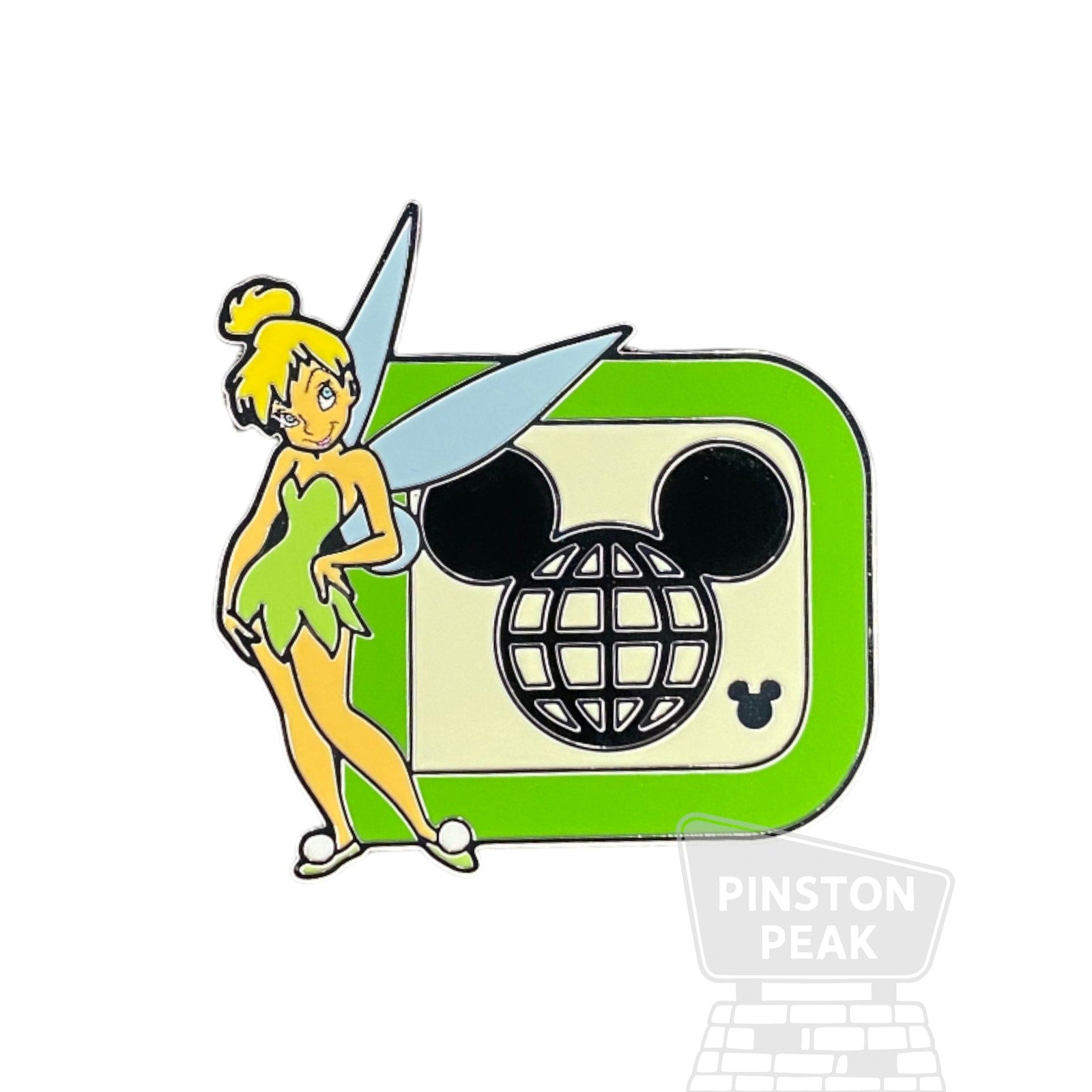 Disney Parks WDW Hidden Mickey 2025 Wave B Pin – Tinker Bell D Letter