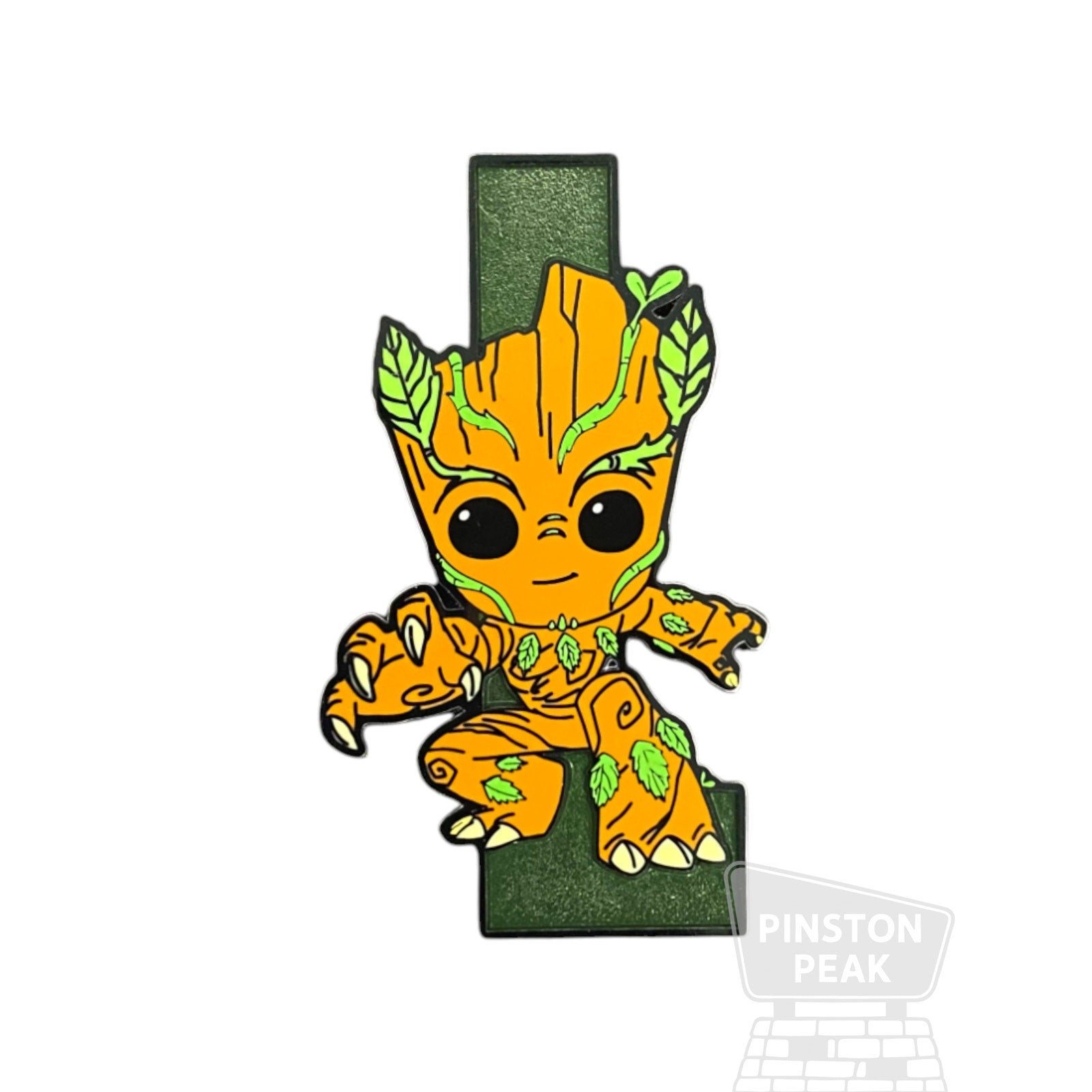 Disney Marvel Mystery Pin – Groot as Black Panther We Are Groot - Letter L