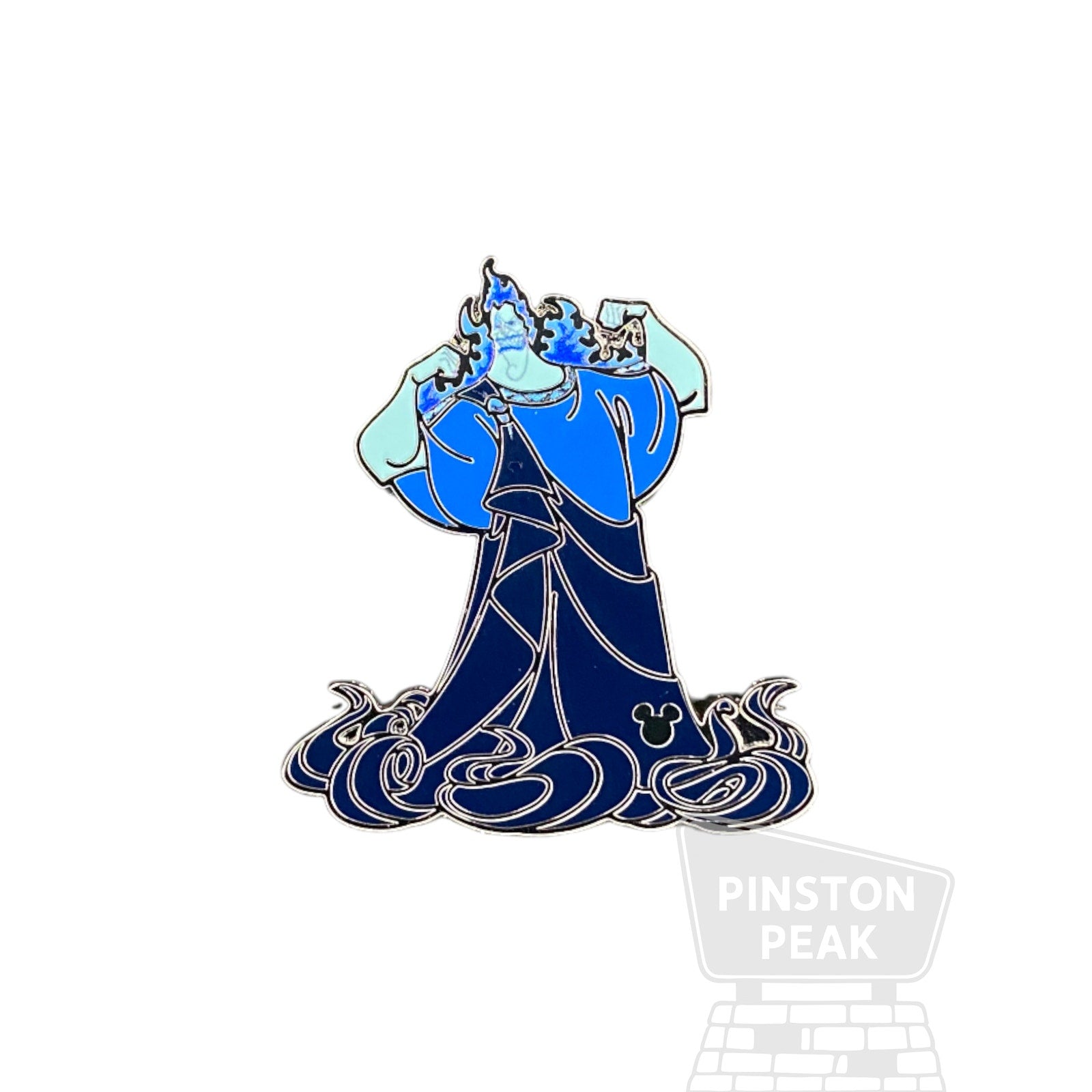 Disney Parks WDW Hidden Mickey 2025 Wave A Mystery Pin – Hades Blue Color Story