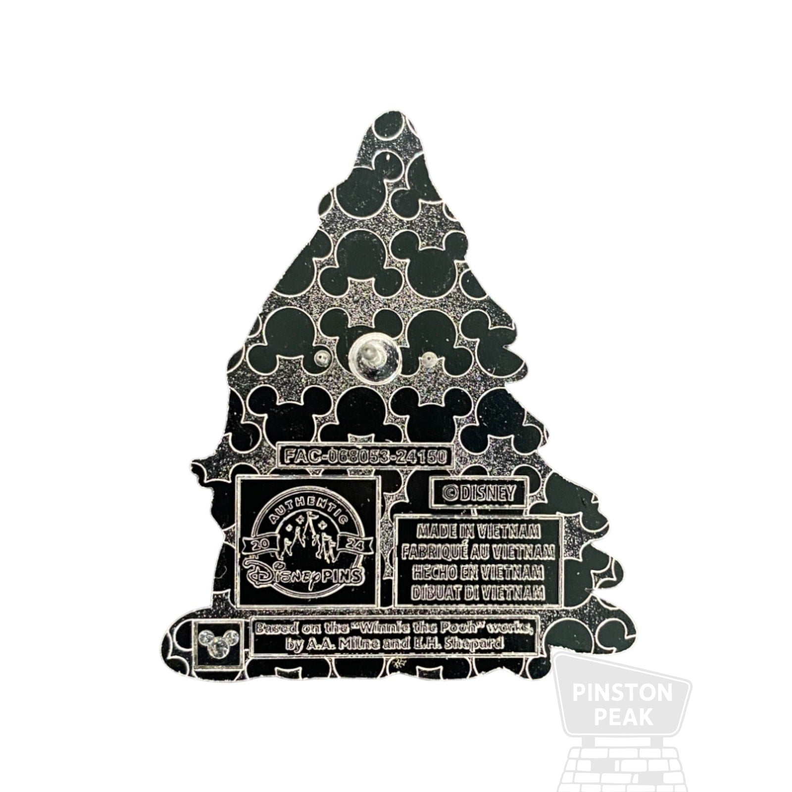 Disney Winter Gnomes Mystery Pin – Winnie the Pooh Bear Snowflake Hat Blind Box