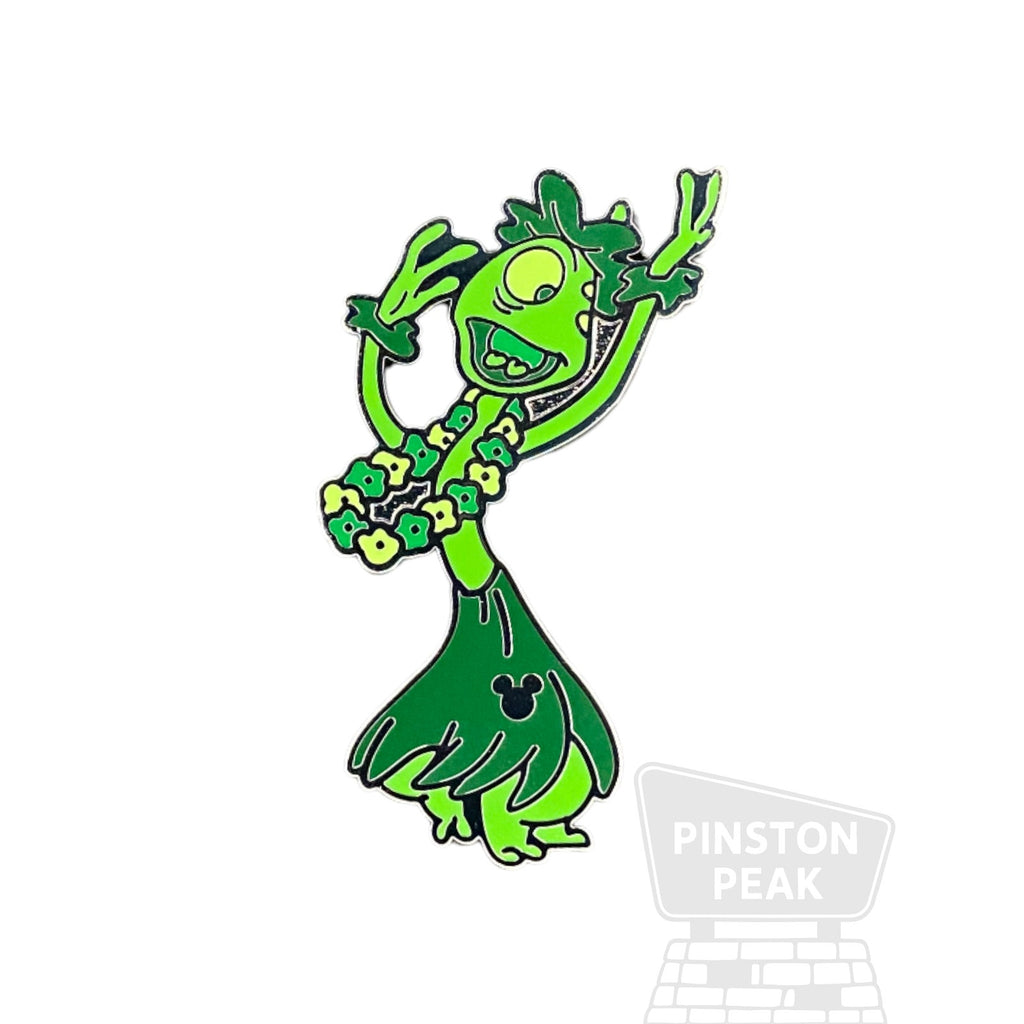 Disney WDW Hidden Mickey 2025 Wave B Mystery Pin – Pleakley Green Color Story