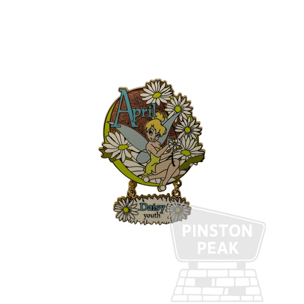 Disney Disneyland Tinker Bell LE 1000 Pin – April Flower Collection Daisy
