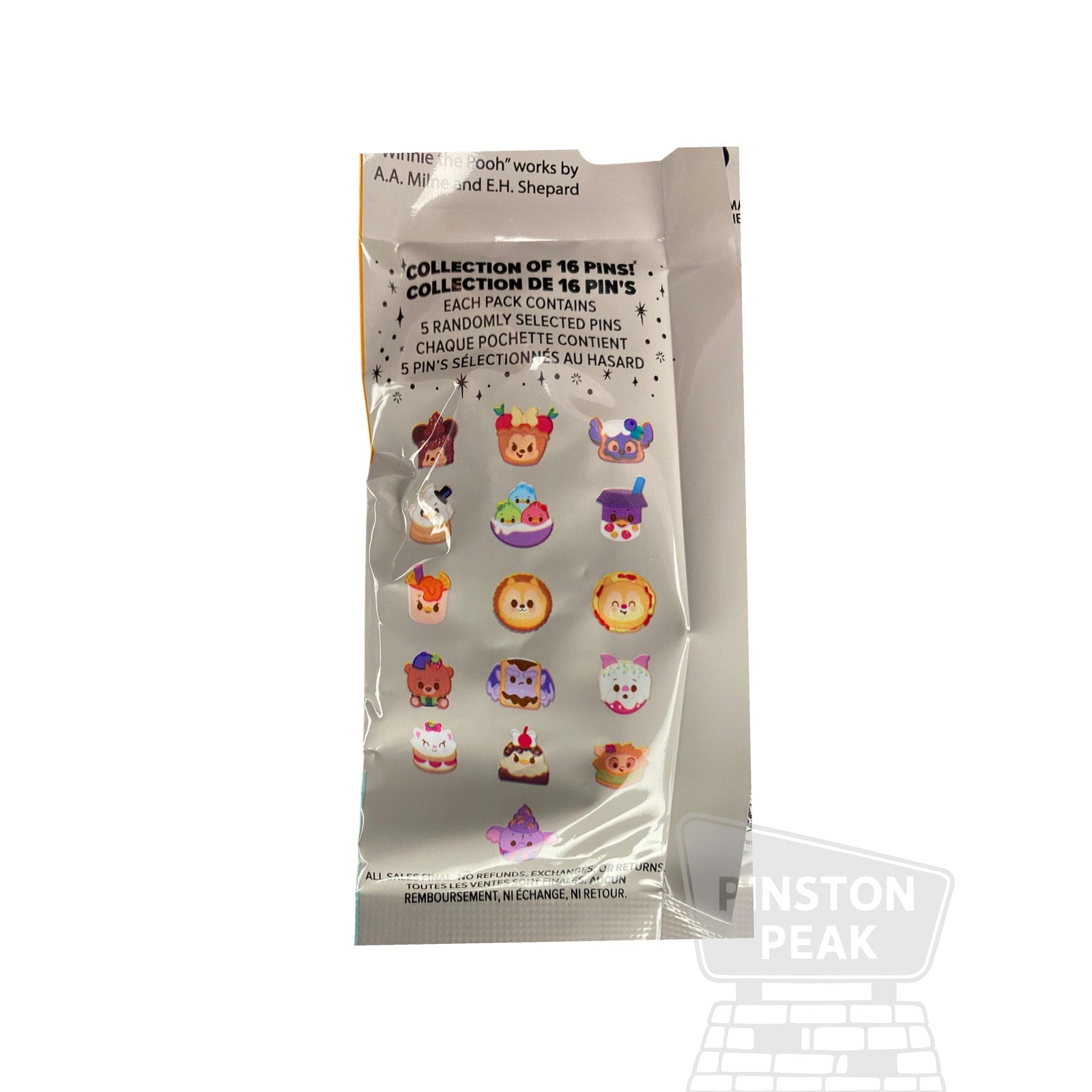 Disney Munchlings Mystery Pin – Series 4 Unopened Pouch 5 Pin Blind Pack