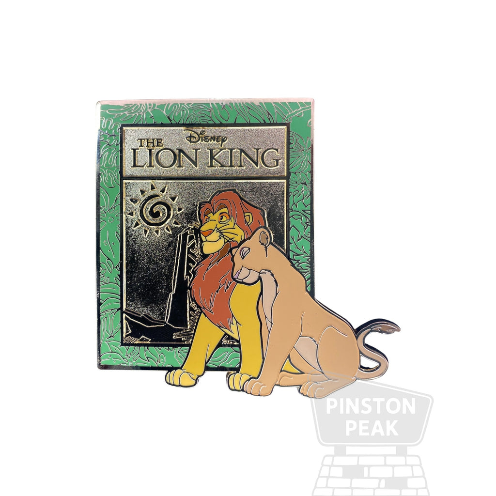 Pink A La Mode Lion King Codex Jumbo Pin – Pride Rock Nala & Simba LE 300