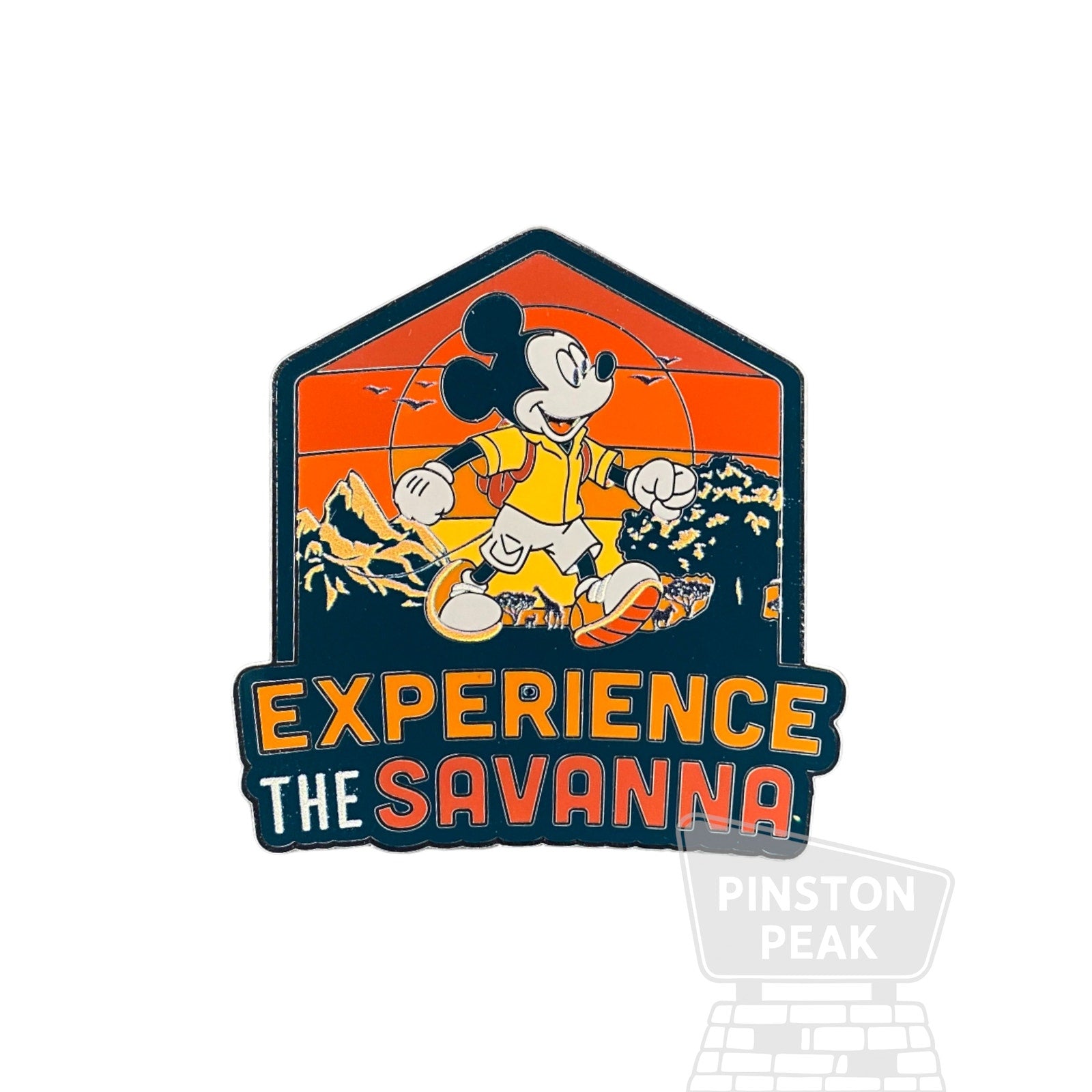 Disney Parks Animal Kingdom Pin – Mickey Mouse Experience the Savannah