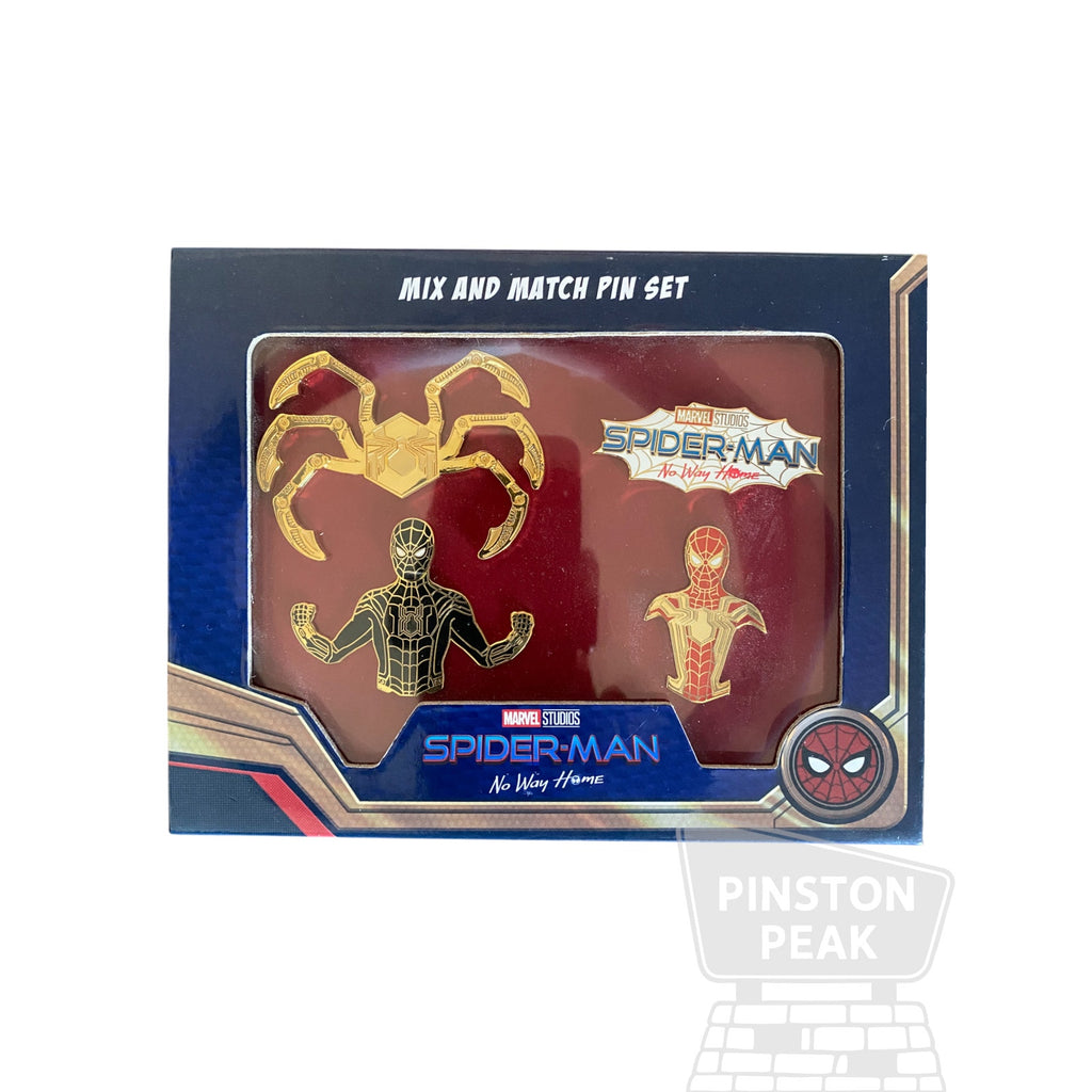 Disney Marvel Spider-Man No Way Home Pin Set LE 4800 - Mix and Match Pin on Pin