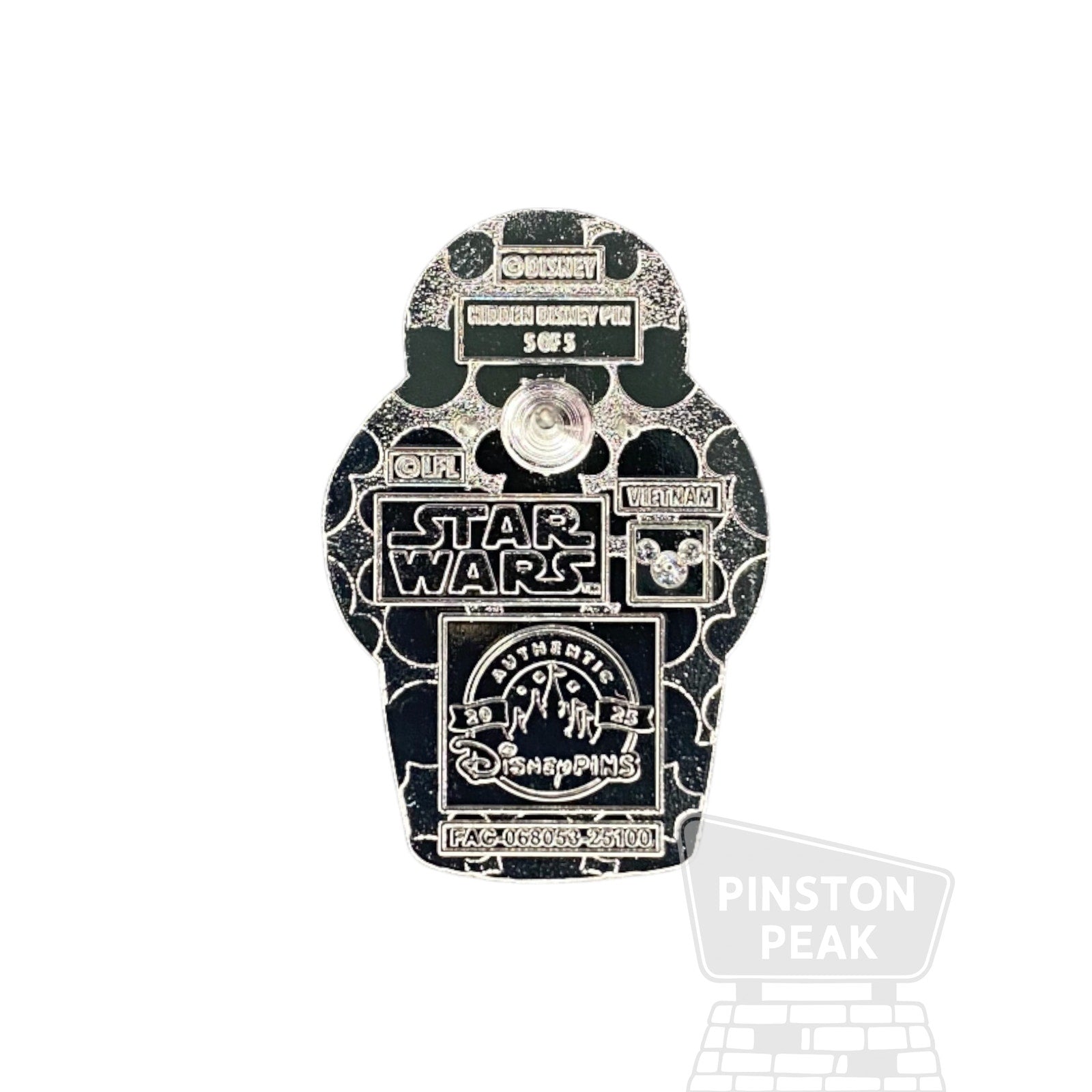 Disney Parks WDW Hidden Mickey 2025 Wave B Mystery Pin – BB-8 Cupcake Treats