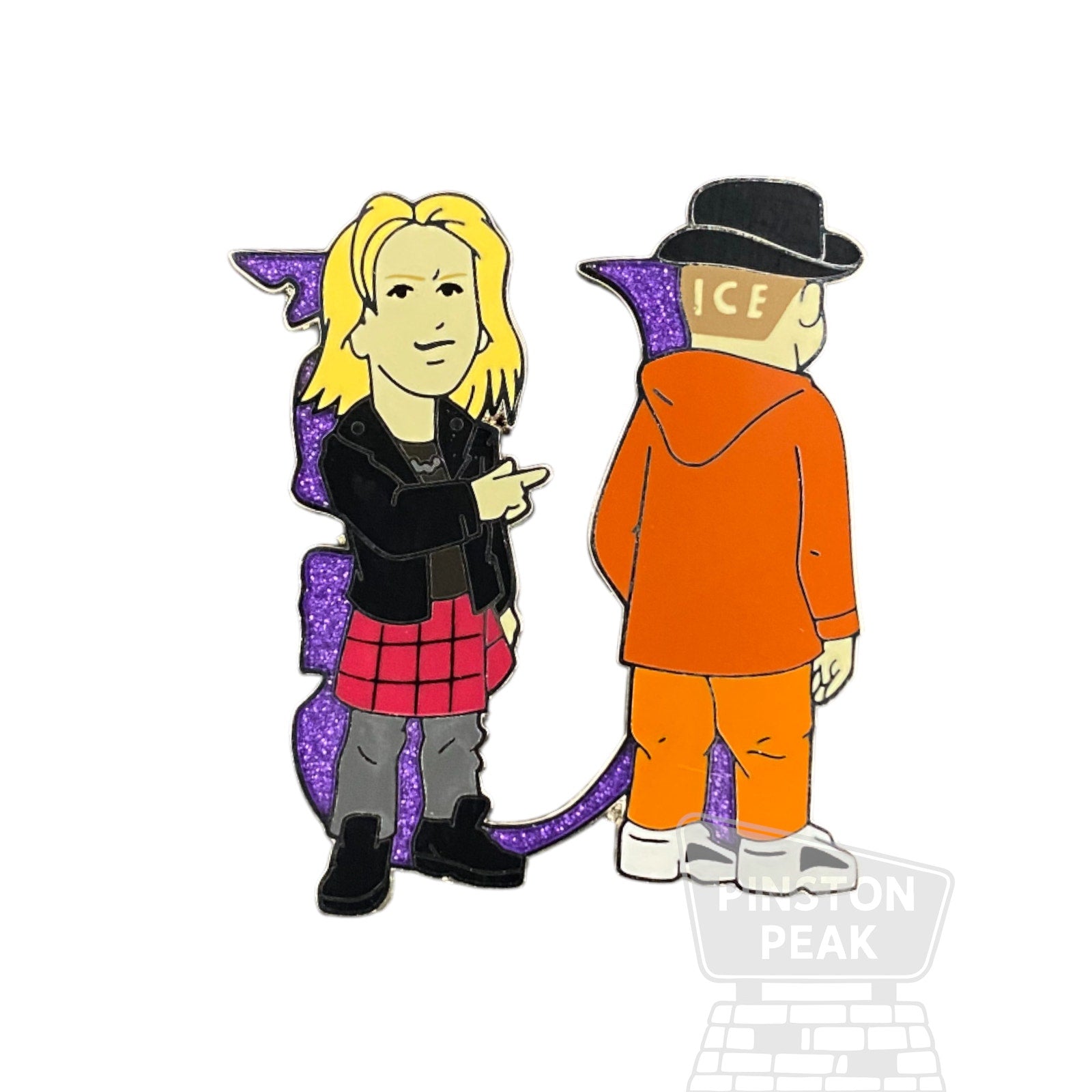 Disney Hocus Pocus Mystery Pin – Jay & Ice Letter U Blind Box 2025