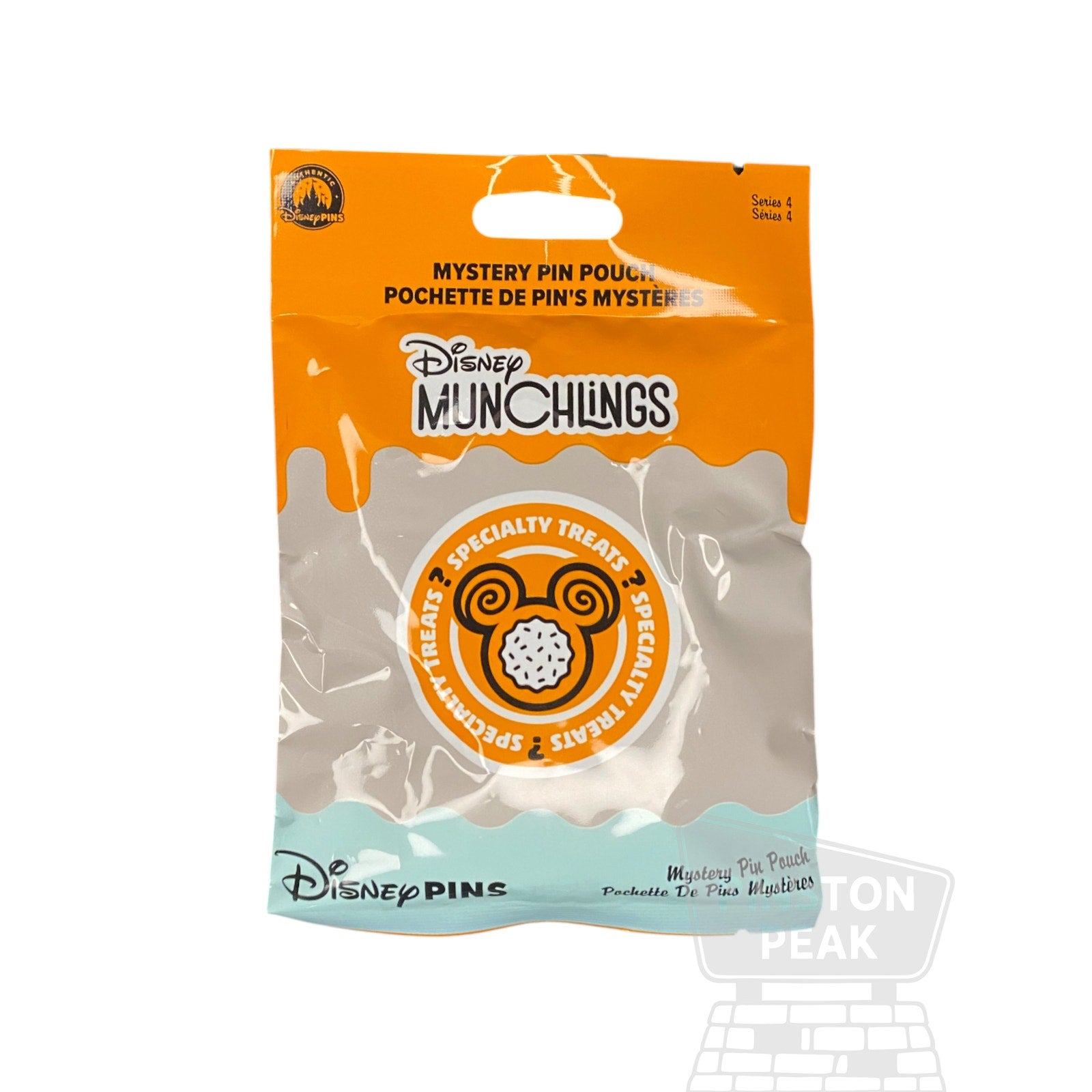 Disney Munchlings Mystery Pin – Series 4 Unopened Pouch 5 Pin Blind Pack