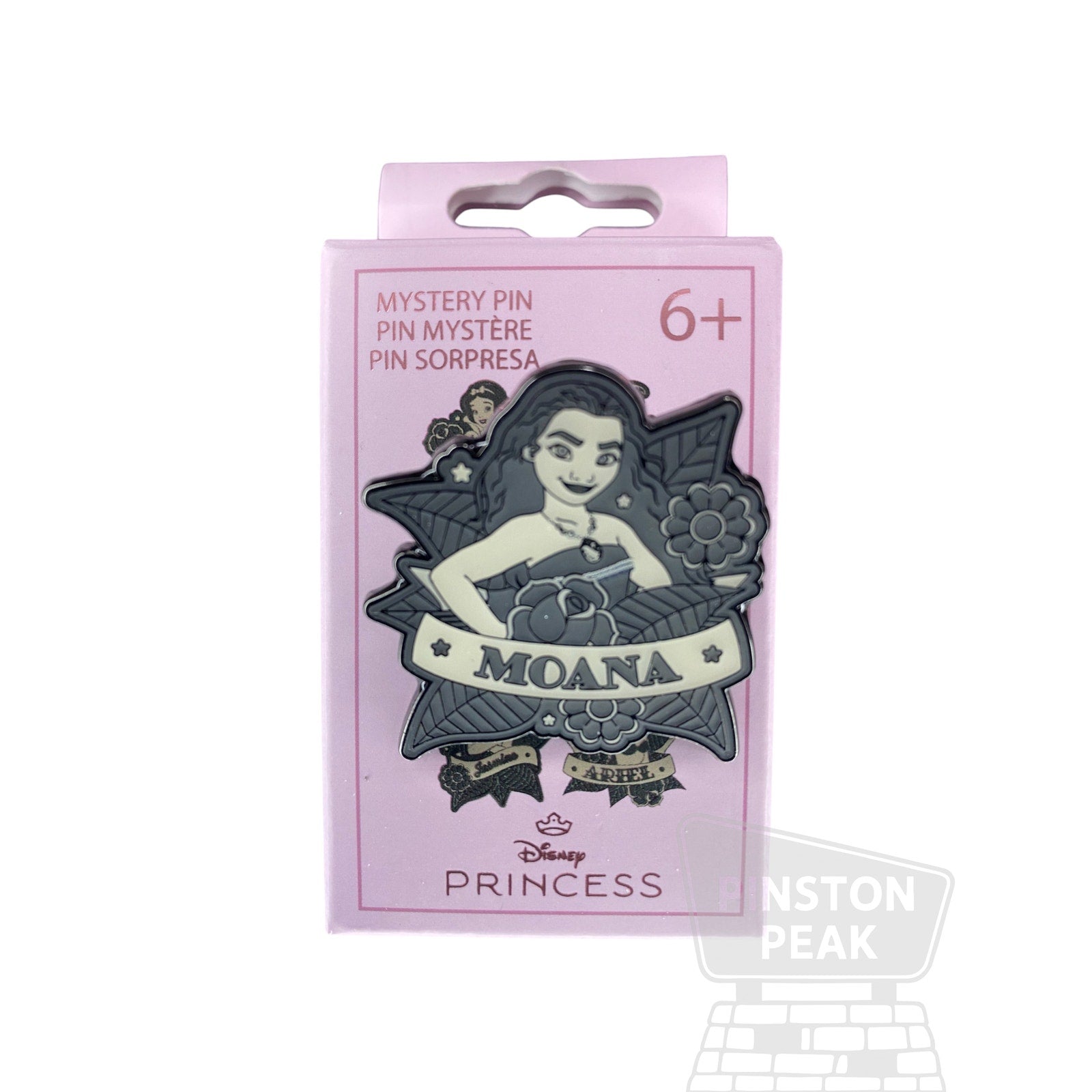 Disney Loungefly Princess Pin – Moana Black & White Tattoo Blind Box
