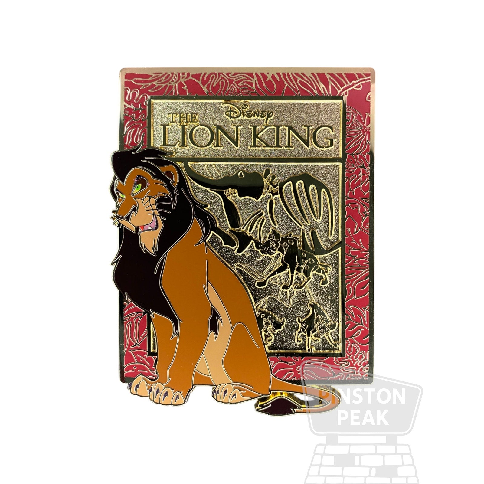 Pink A La Mode Lion King Codex Jumbo Pin – Scar LE 300