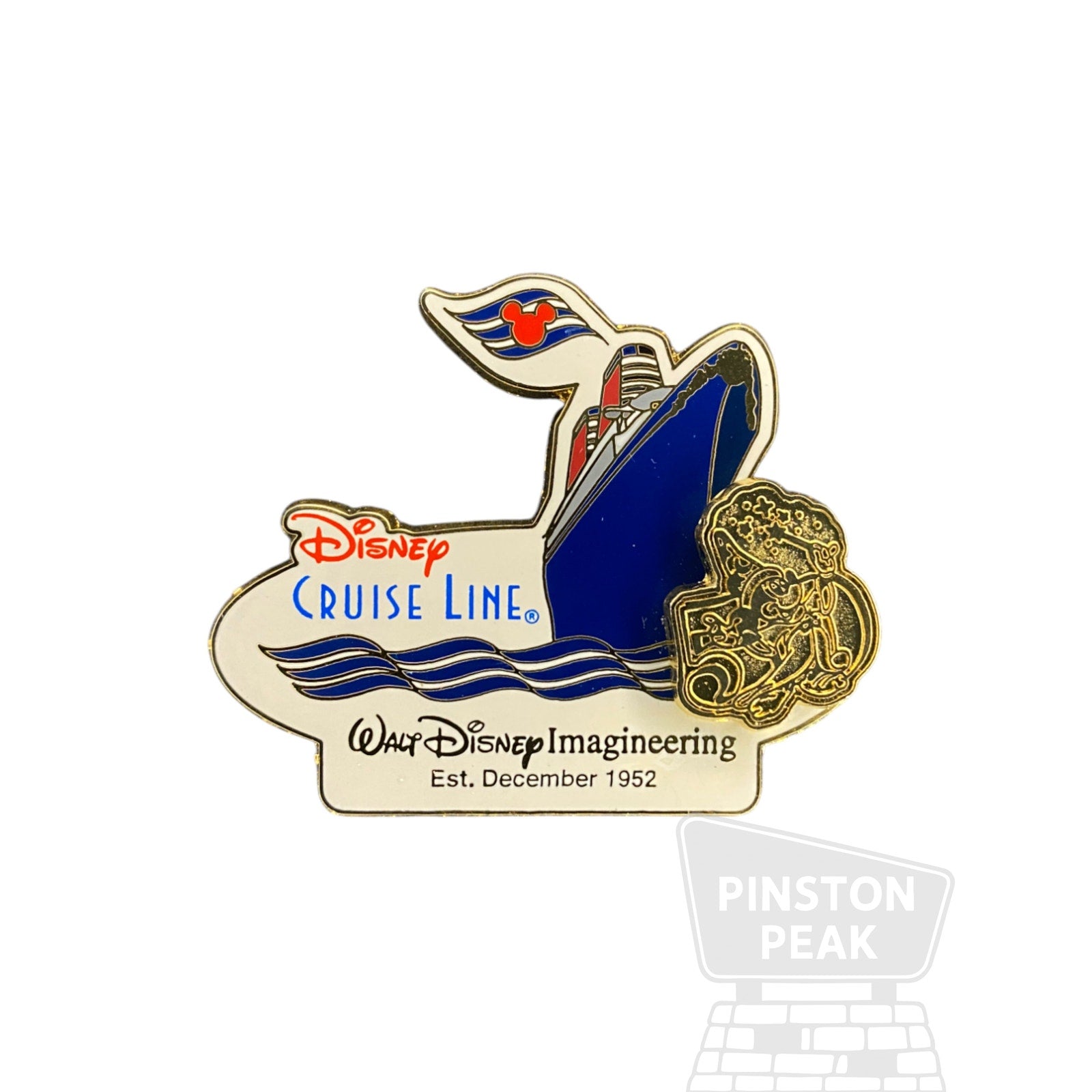 Disney WDI Disney Cruise Line 50th Anniversary LE 2500 Pin – Mickey Mouse