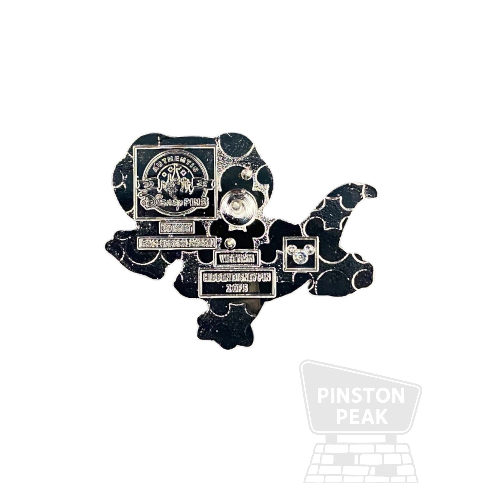 Disney Parks WDW Hidden Mickey 2025 Wave A Mystery Pin – Bruni Blue Color Story