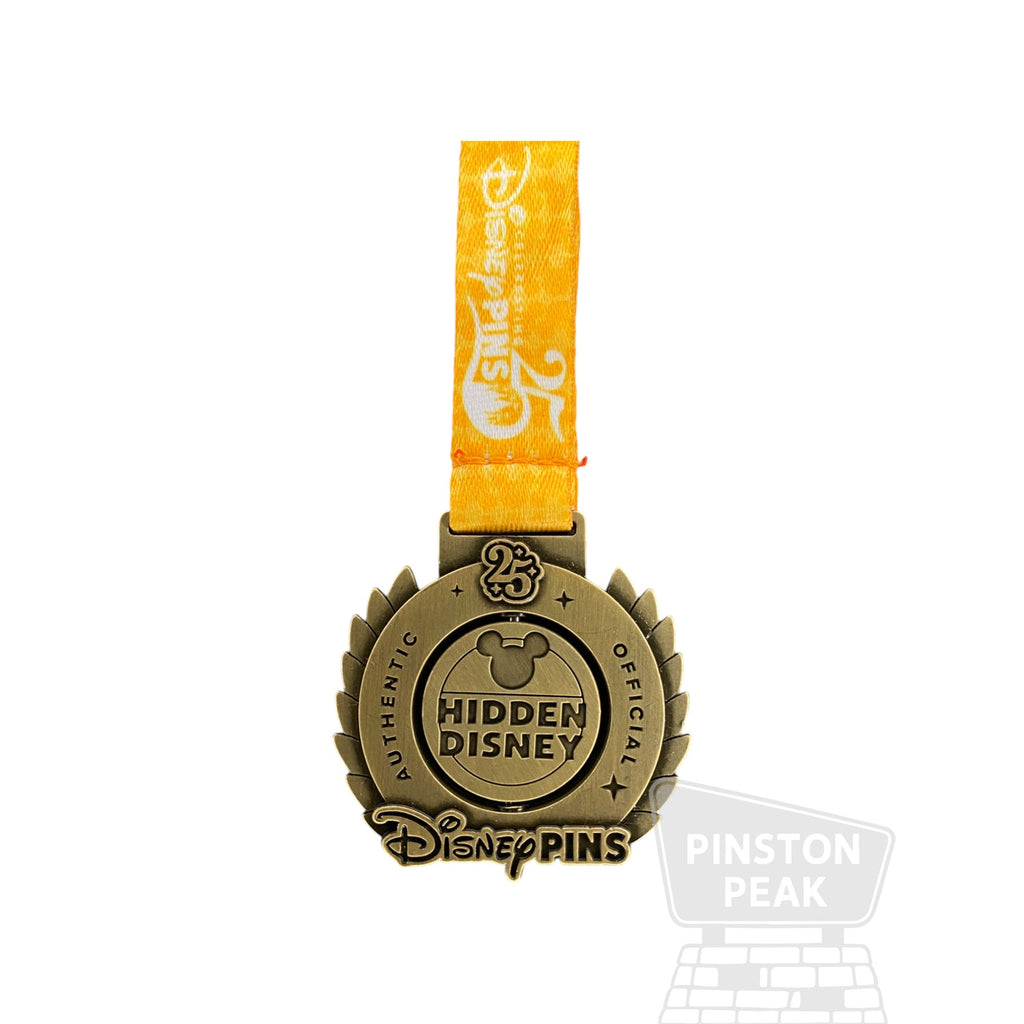 Disney Parks LE 4000 Pin – Goofy 25 Years Medal Spinner
