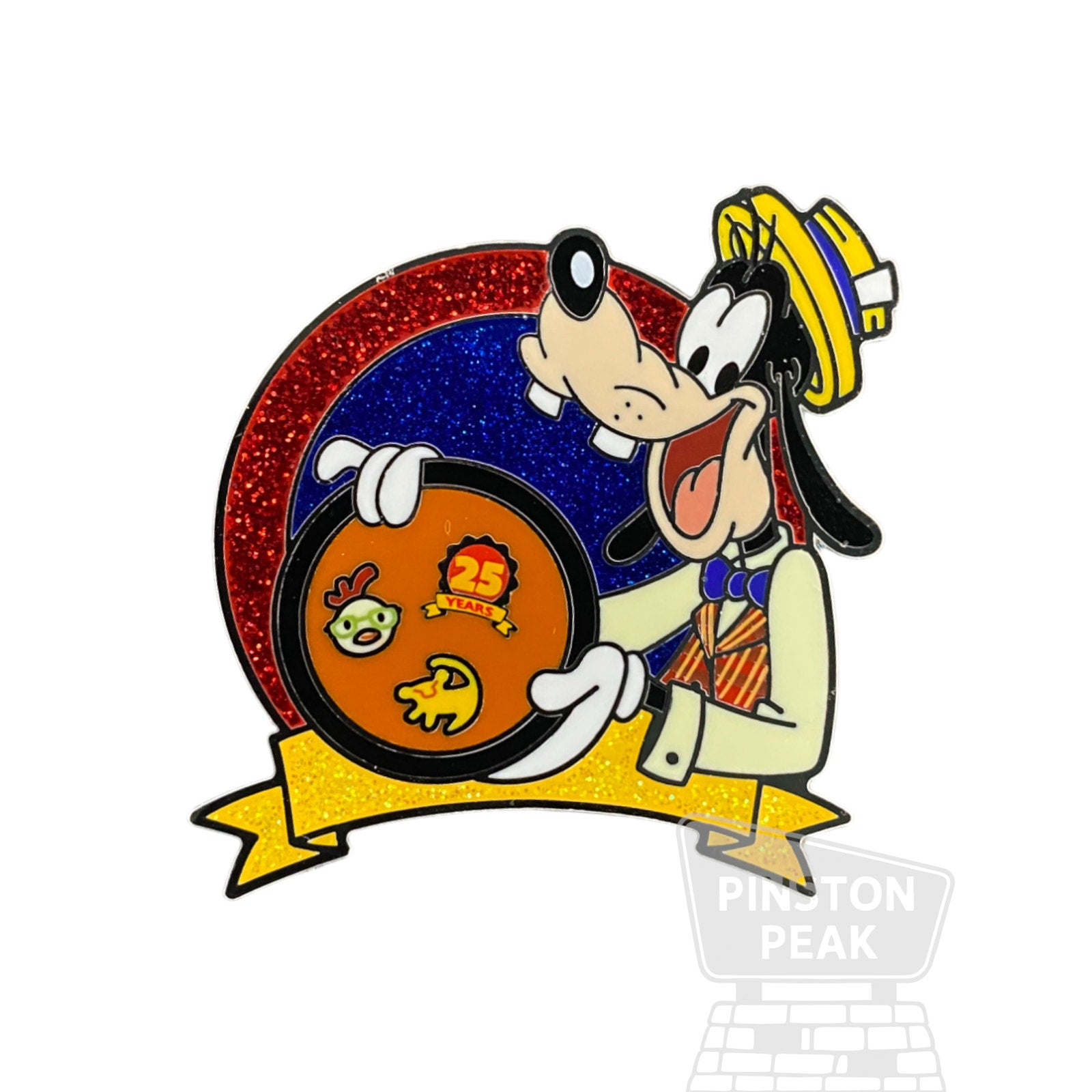Disney Celebrating Pins 25 Year Pin – Goofy as Scoop Sanderson